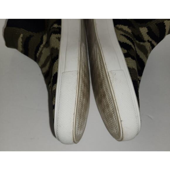 Mudd Size 8 Joanne Woman’s Mesh Sock Camouflage Pull-On Walking Shoes - Picture 10 of 13